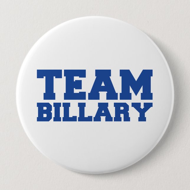 TEAM BILLARY CLINTON.png Button (Vorderseite)
