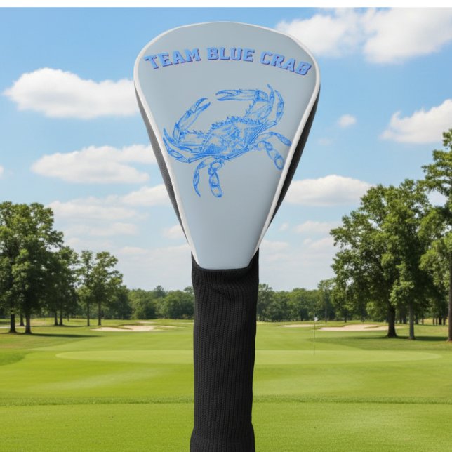 Team Blaue Krabbe Golf Headcover (Von Creator hochgeladen)