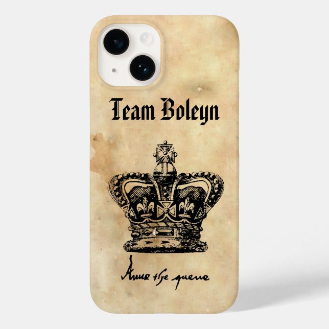 Team Boleyn - Coque de la Couronne et signature d' (Verso)