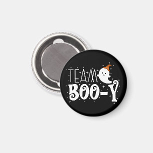 Team Booy, Oktober Halloween Gender Reveal Geschen Magnet