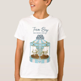 Team Boy Baby Shower 2025 T - Shirt