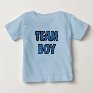 Team Boy Blue Baby Gender Reveal Party T - Shirt