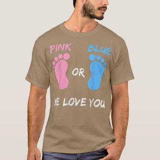Team Boy Girl Gender Reveal Geschenk T-Shirt
