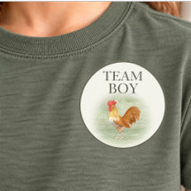 Team Boy Hahn Farmhouse Geschlecht Enthüllung Abst