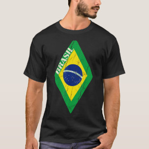 Team Brasilien 2022 Fußball Fans Unterstützer T-Shirt