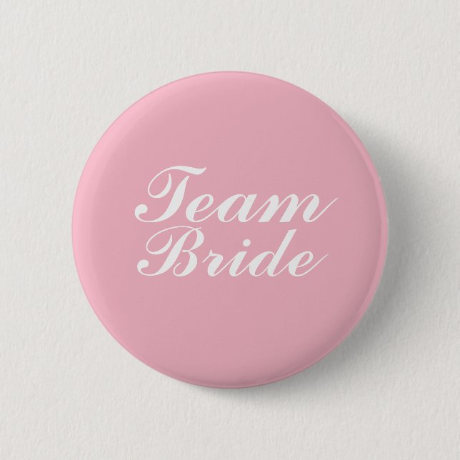 Team-Braut-Abzeichen-Knopf-Button Button (Vorderseite)
