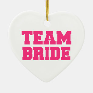 Team-Braut Keramikornament
