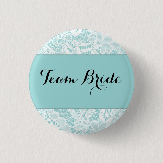 Team Braut-Knopf - Button (Vorderseite)