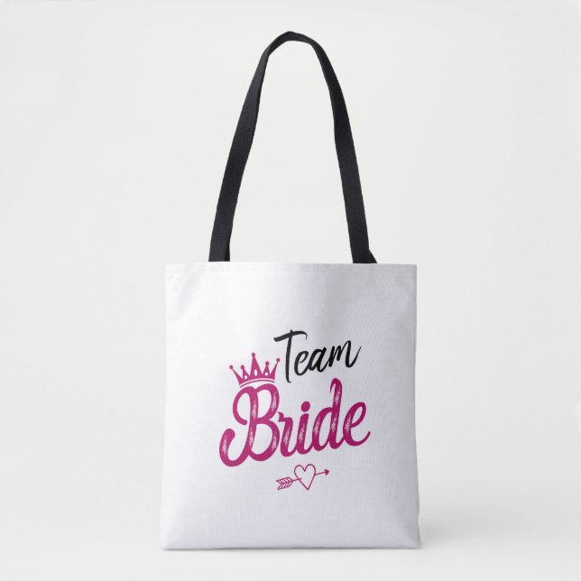 Team Braut Tasche (Vorderseite)