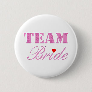 Team-Braut-Thema Button