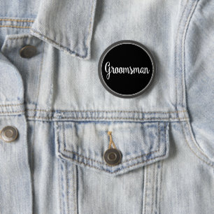 Team-Bräutigam-Trauzeuge-Hochzeits-Party Button