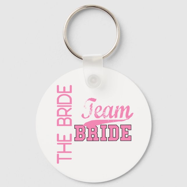 Team Bride 1 BRIDE Schlüsselanhänger (Vorderseite)