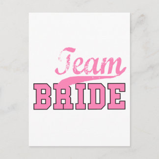 Team Bride 1 Postkarte