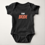 Team Bride Baby Strampler<br><div class="desc">Team Bride</div>