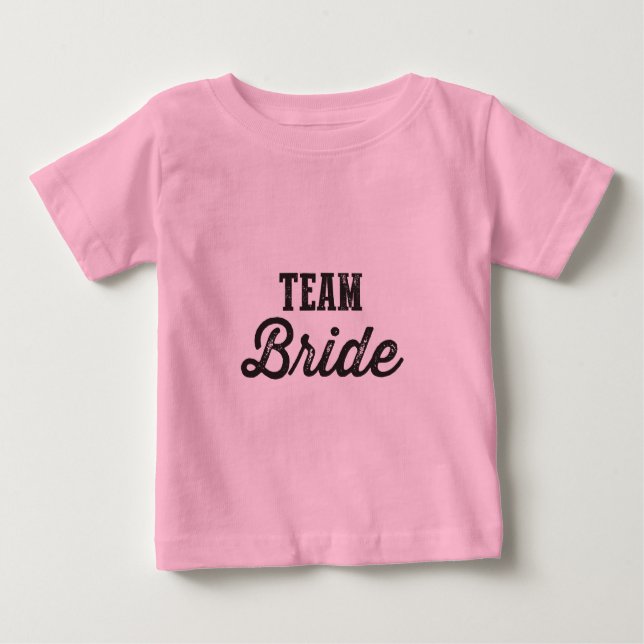 Team Bride Baby T-shirt (Vorderseite)