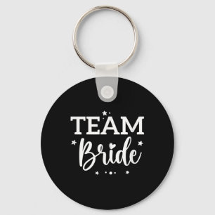 Team Bride Blume Bachelorette Brautparty Bride Schlüsselanhänger