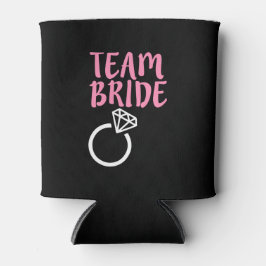 Team Bride Bridesmaid Hochzeitsring Dosenkühler