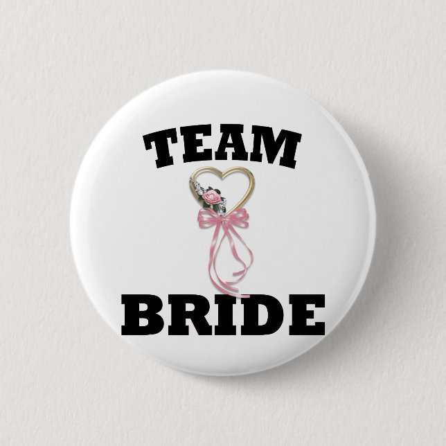 Team Bride Button (Vorderseite)