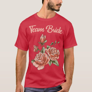 Team Bride Costume Wedding Hen Party Idee T-Shirt