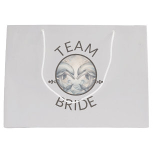 Team Bride Dolphin Style Frauen Große Geschenktüte