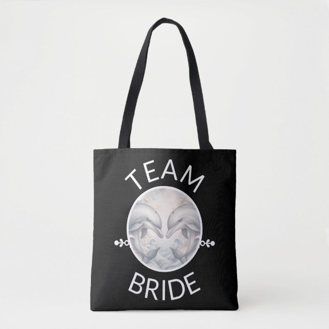 Team Bride Dolphin Style Frauen Tasche (Vorderseite)