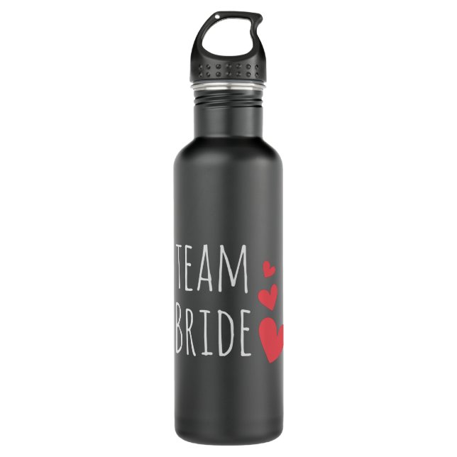 Team Bride Edelstahlflasche (Vorderseite)