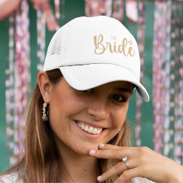 Team Bride Elegant Bachelorette Truckerkappe