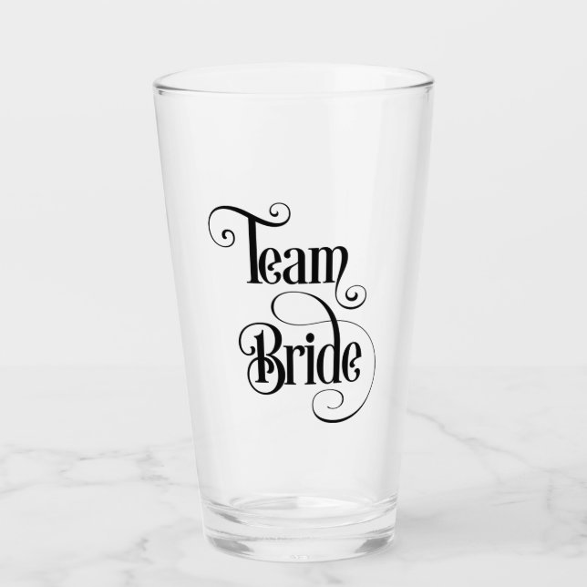 Team Bride Glas (Vorderseite)