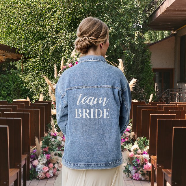 Team Bride Jeansjacke (Von Creator hochgeladen)