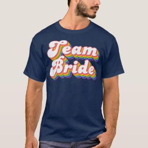 Team Bride Junggeselinnen-Abschied Bridal T-Shirt