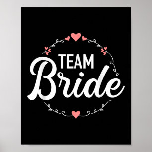 Team Bride Junggeselinnen-Abschied Poster
