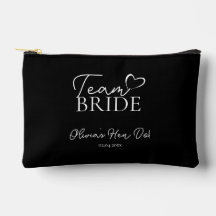 Team Bride Kosmetiktasche – Lustige Hen Party