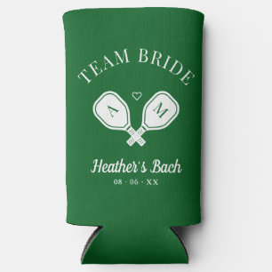 Team Bride Last Swing Pickleball Bachelorette Selters Dosenkühler