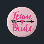 Team Bride|Pink Button<br><div class="desc">für Braut</div>