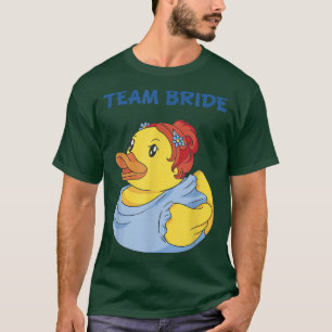 Team Bride Rubber Duck Party Frauenhenne Party T-Shirt