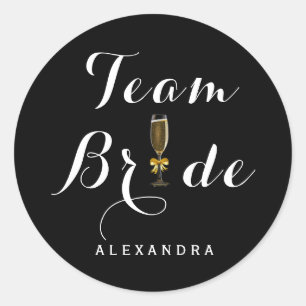 Team Bride Sticker