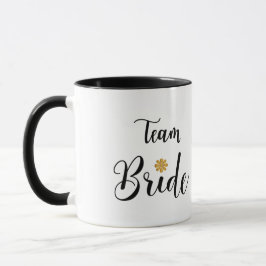 Team Bride Stylish Coffee Tasse