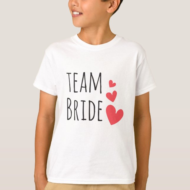 Team Bride T-Shirt (Vorderseite)