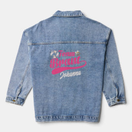 Team Bride | Team Braut Junggeselinnen-Abschied Fe Jeansjacke