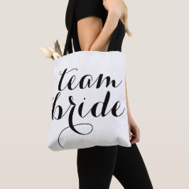 Team Bride Tote Bag Tasche