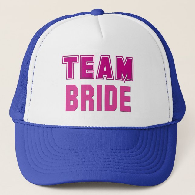 Team Bride Truckerkappe (Vorderseite)