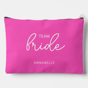 Team Bride Wedding Bachelorette Zubehörtasche