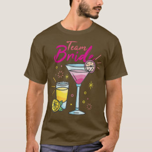 Team Bride Wedding Bridal wird Bachelorette Bridal T-Shirt