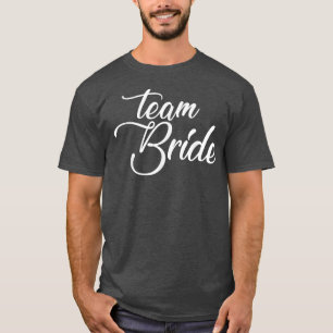Team Bride Wedding Party und Junggeselinnen-Abschi T-Shirt