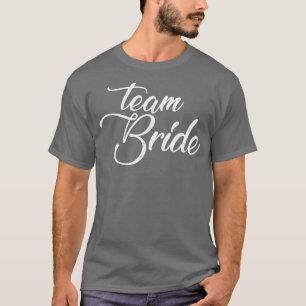 Team Bride Wedding Party und Junggeselinnen-Abschi T-Shirt