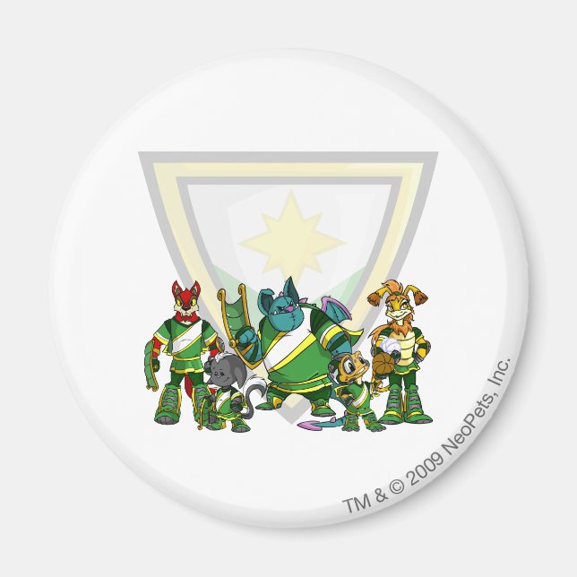 Team Brightvale Group Magnet (Vorne)