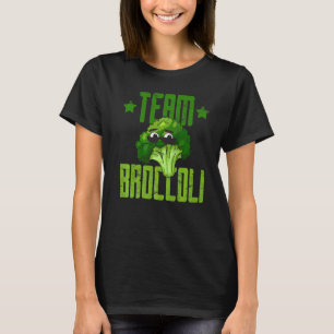 Team Broccoli Cool Broc mit Shades Go Vegan T-Shirt