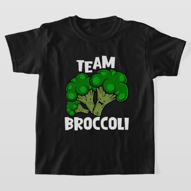 Team Broccoli Vegan Vegetarisches Gemüse Lover T-Shirt (Ablage )