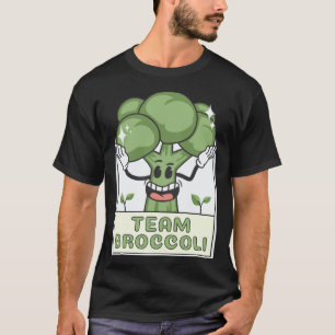 Team Brokkoli Vegan Vegetarisch Gemüse T-Shirt