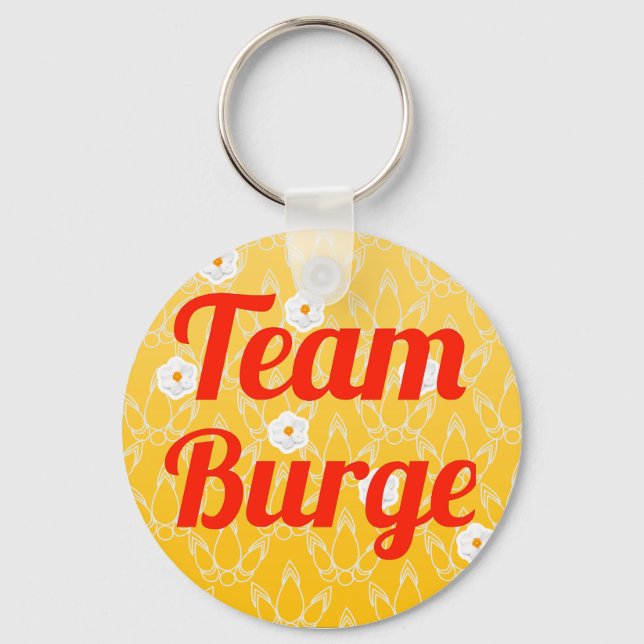 Team Burge Schlüsselanhänger (Vorderseite)